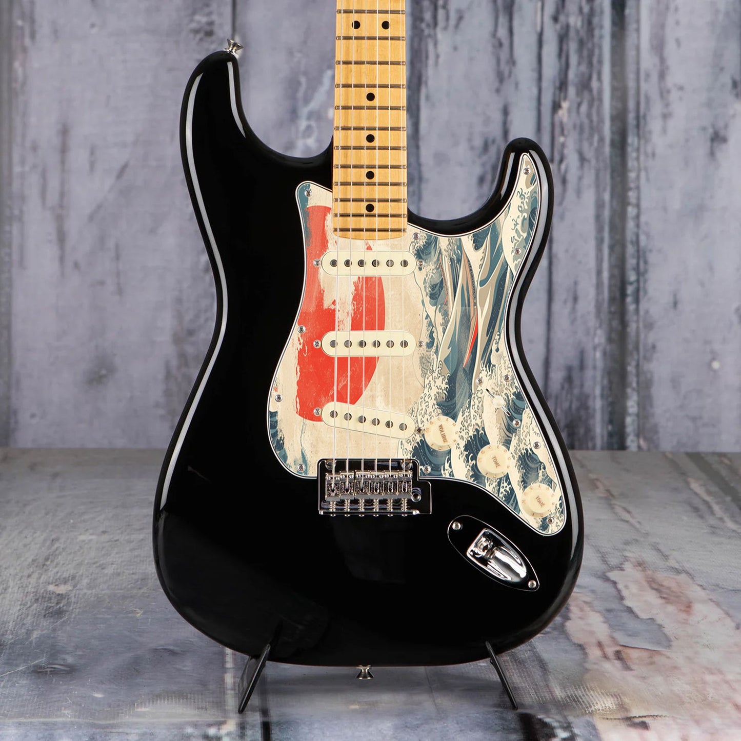 Fender Stratocaster Gitárkoptató - Egyedi Stratocaster pickguard - Japanese Waves