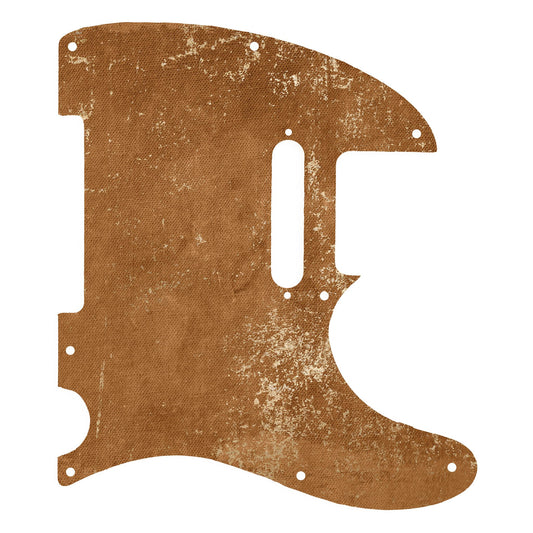 Egyedi Fender Telecaster gitár koptató meleg barna árnyalattal, enyhén kopott felülettel és rusztikus textúrával