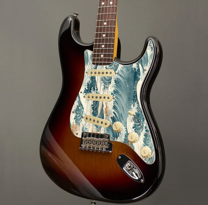 Fender Stratocaster Gitárkoptató - Egyedi Stratocaster pickguard - Japanese Waves