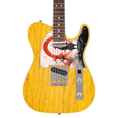 Fender Telecaster Gitárkoptató - Egyedi Telecaster pickguard - Japanese Art Hokusai